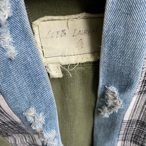Greg Lauren Kokomo shirt mix fabric size 3 - Picture 7 of 13